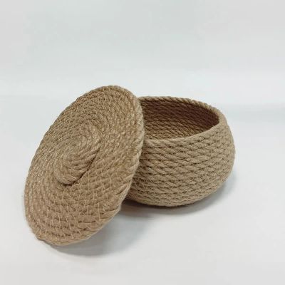 Лот: 24933789. Фото: 1. Корзина с плоской крышкой VecherHome... Корзины, контейнеры