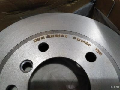 Лот: 9380947. Фото: 1. Тормозные диски Brembo 09770111. Тормозная система