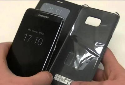 Лот: 10290287. Фото: 1. Чехол Samsung Galaxy S7 Edge Smart-View... Чехлы, обложки