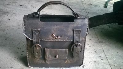 Лот: 7324544. Фото: 1. почтовый ящик-портфель-художественная... Художественная ковка