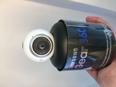 Лот: 14297531. Фото: 1. Камера Samsung Gear 360. Экшн камеры