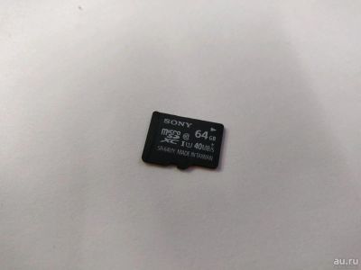 Лот: 13839764. Фото: 1. Карта памяти MicroSD Sony 64GB. Карты памяти