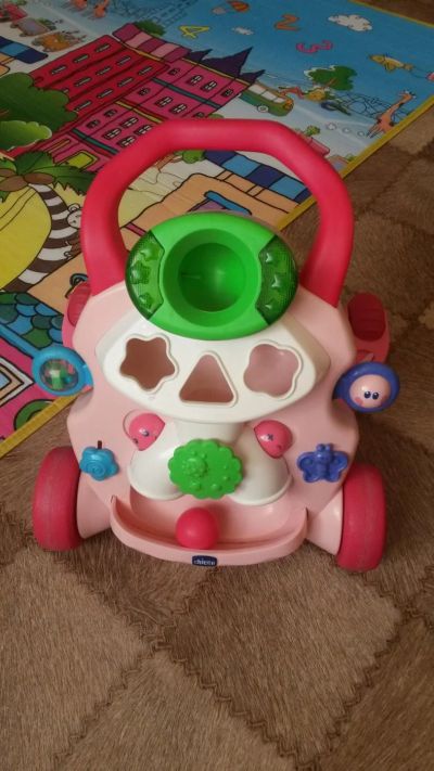 Лот: 6801065. Фото: 1. Ходунки-каталка Chicco (Чико). Ходунки, прыгунки, качели