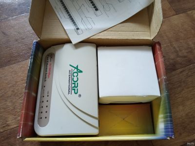 Лот: 16264267. Фото: 1. Свич, коммутатор Acorp 9HU5DP... Коммутаторы