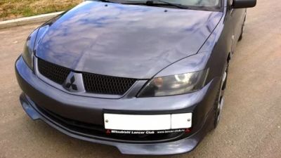 Лот: 3845484. Фото: 1. Рамка гос. номера на бок на mitsubishi... Кузов