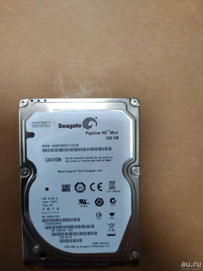 Лот: 15119821. Фото: 1. HDD жесткий диск 320gb для ноутбука... Жёсткие диски (HDD)