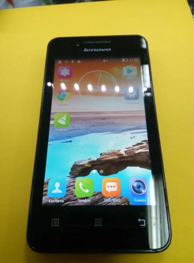 Лот: 7385833. Фото: 1. Смартфон Lenovo A319 + Bluetooth... Смартфоны