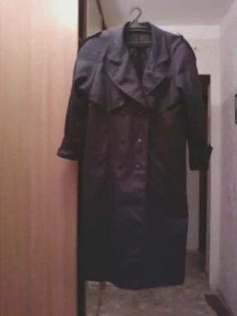 Лот: 8220807. Фото: 1. Плащ женский чёрный НОВЫЙ р.48-50. Верхняя одежда