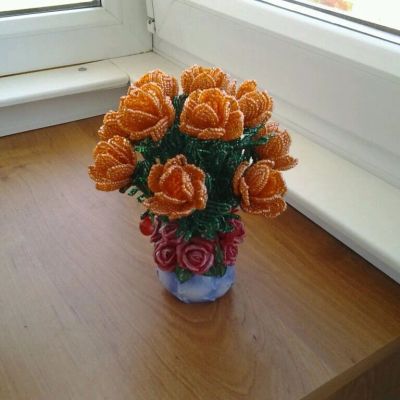 Лот: 6284448. Фото: 1. Изделия из бисера. Бисероплетение