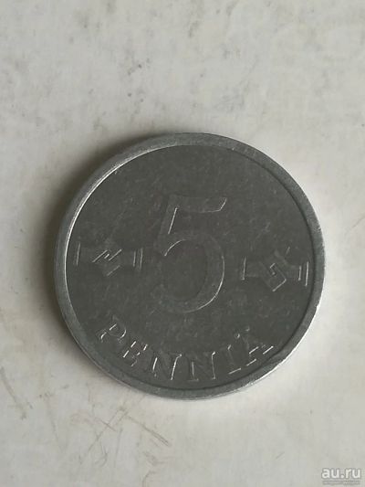 Лот: 16511565. Фото: 1. Финляндия 5 пенни, 1984. Европа