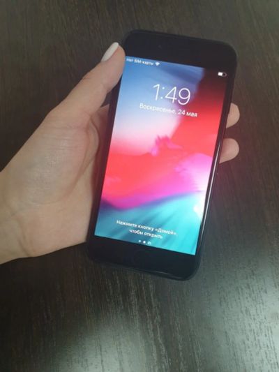 Лот: 16026852. Фото: 1. iPhone 7 Black 32GB Идеал. Гарантия. Смартфоны