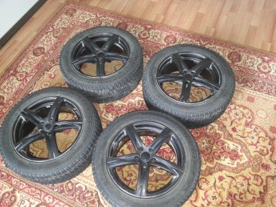 Лот: 8322456. Фото: 1. Dunlop SP Winter Ice 01 205 55... Шины на дисках