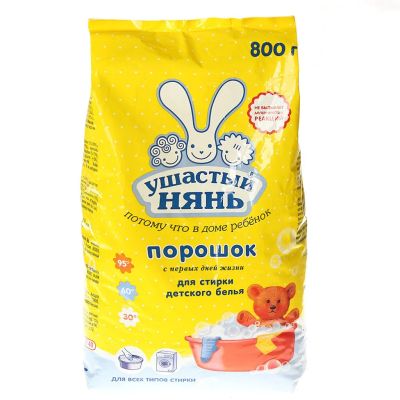 Лот: 24081859. Фото: 1. Стиральный порошок Ушастый нянь... Бытовая химия
