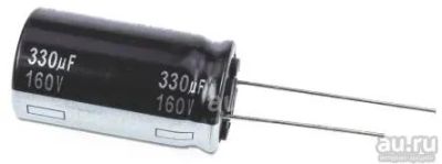 Лот: 23020060. Фото: 1. Конденсатор 160v330uf 18x30 №0156. Диоды и тиристоры