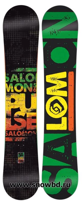 Лот: 5045031. Фото: 1. Salomon pulse 162w+Крепления salomon. Комплект в сборе