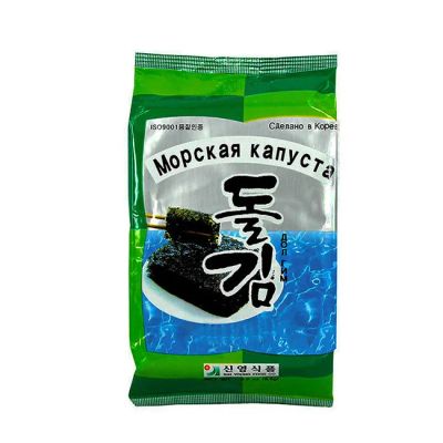 Лот: 20561807. Фото: 1. Морская капуста Дол Гим, 6,5г. Икра, рыба, морепродукты