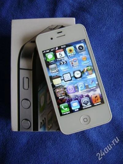 Лот: 2091721. Фото: 1. Iphone 4S White 64gb! С Рубля. Смартфоны