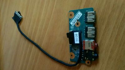 Лот: 11958911. Фото: 1. Плата usb порта для ноутбука Sony... Платы расширения, контроллеры, доп. порты