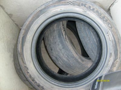 Лот: 7683782. Фото: 1. Шины б/у 185х60х14 летние KUMHO... Шины