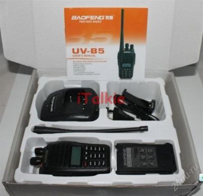 Лот: 2672137. Фото: 1. Радиостанция Baofeng UV-B5. Рации, радиостанции