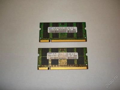 Лот: 2703999. Фото: 1. Оперативня память 2x2gb Samsung... Оперативная память