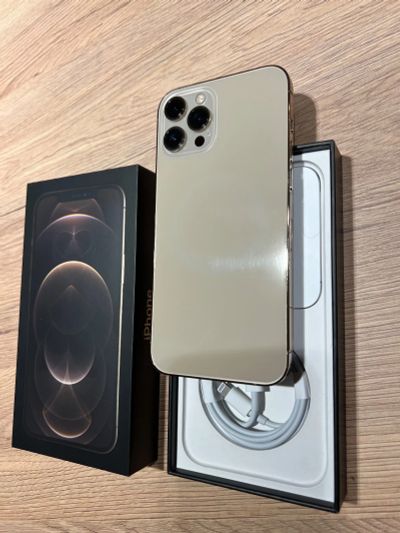 Лот: 18415668. Фото: 1. iPhone 12 PRO Max 256 Gb Gold. Смартфоны