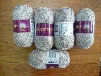 Лот: 3220515. Фото: 1. пряжа для ручного вязания coco... Ткани, нитки, пряжа