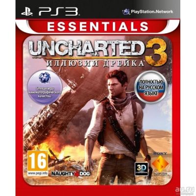 Лот: 8921690. Фото: 1. Uncharted 3: Drake’s Deception... Игры для консолей