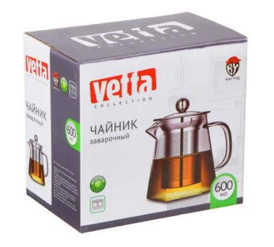 Лот: 21053746. Фото: 1. Чайник заварочный 500мл, ситечко... Кухонные аксессуары
