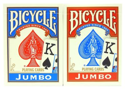 Лот: 3099209. Фото: 1. Карты игральные Bicycle Jumbo... Настольные игры, карты