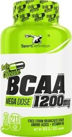 Лот: 10869033. Фото: 1. BCAA 1200мг. 120 капс. SD Sport... Спортивное питание, витамины