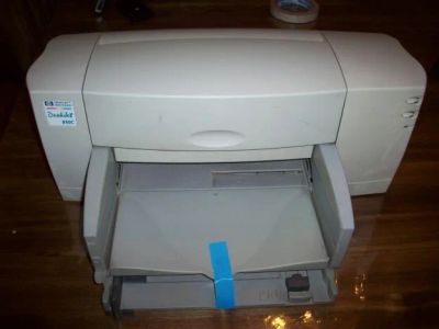 Лот: 3194649. Фото: 1. HP DeskJet 840C series с проводами... Прочие принтеры