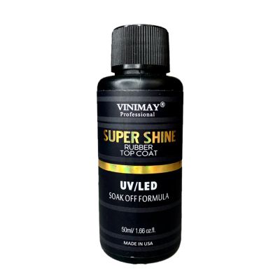 Лот: 9087426. Фото: 1. Топ каучуковый Super Shine Vinimay... Лак для ногтей