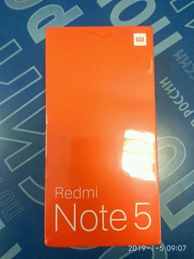 Лот: 12953052. Фото: 1. Xiaomi Redmi Note 5, 4/64 , black... Смартфоны