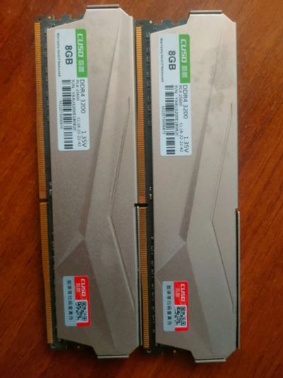 Лот: 25634768. Фото: 1. Ddr4 2x8gb cuso. Оперативная память