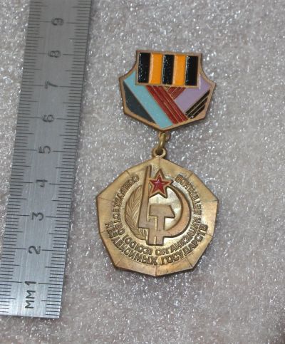Лот: 25116951. Фото: 1. Почетный знак Ветеран /Содружество... Памятные медали