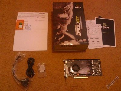 Лот: 1436245. Фото: 1. Видеокарта GeForce 8800GT ALPHA... Видеокарты