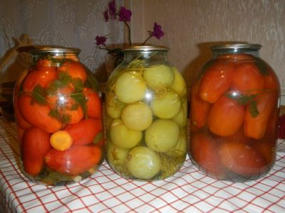 Лот: 6699847. Фото: 1. Вкусные соленые помидоры. Домашние заготовки