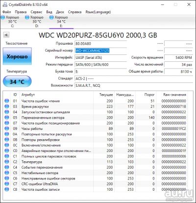 Лот: 17991996. Фото: 1. жесткий диск№17-2Тб. Жёсткие диски (HDD)