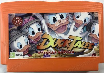 Лот: 13344056. Фото: 1. DUCK TALES (русская версия) картридж... Игры для консолей