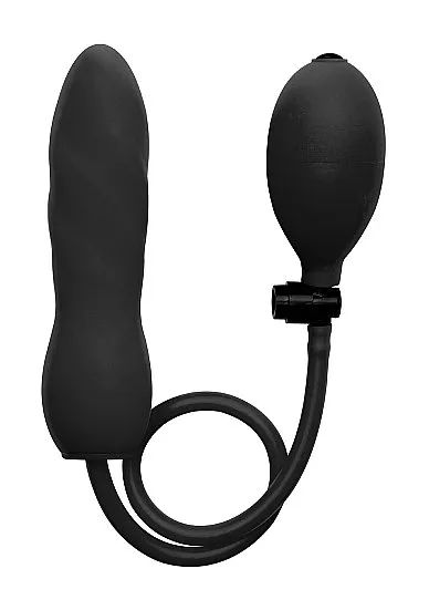 Лот: 22059568. Фото: 1. Фаллоимитатор с грушей Inflatable... Имитаторы