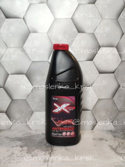 Лот: 17785805. Фото: 1. Антифриз XFreeze красный 1кг. Масла, жидкости