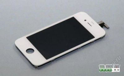 Лот: 2288128. Фото: 1. Дисплей iPhone 4 (4G) Белый... Дисплеи, дисплейные модули, тачскрины