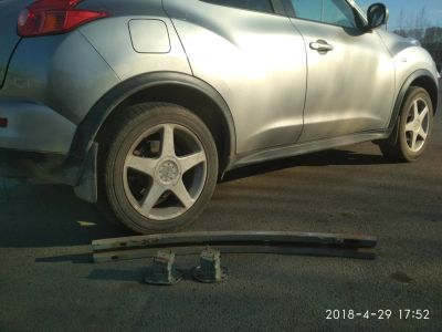 Лот: 11443069. Фото: 1. Усилитель заднего бампера. Кузов