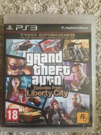 Лот: 10777507. Фото: 1. Gta Liberty city ps3. Игры для консолей