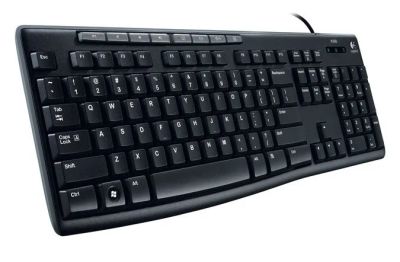 Лот: 4550614. Фото: 1. Клавиатура USB Logitech K200 920-002779... Клавиатуры и мыши