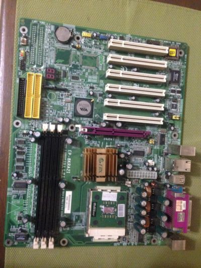 Лот: 8811831. Фото: 1. Материнка epox под amd аthlon. Материнские платы