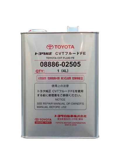 Лот: 14493204. Фото: 1. Toyota CVT fluid FE 4L. Масла, жидкости