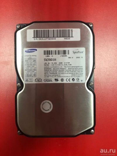 Лот: 13442430. Фото: 1. Жесткий диск IDE 20Gb Samsung... Жёсткие диски (HDD)