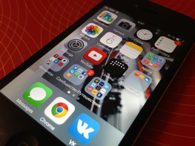 Лот: 4055439. Фото: 1. iPhone 4, 16Gb, factory unlocked. Смартфоны